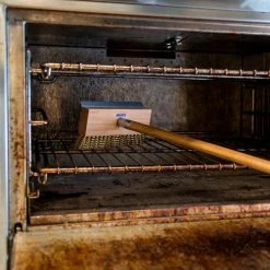 Carlisle Oven Brush/Scraper, Carbon Steel, 42", Orange/Tan - 4152000 -Cleaning Chemicals & Lubricants Shop 4152000 03