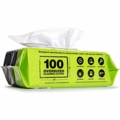 Crocodile Cloth® Professional Original Cleaning Cloth Wipes, 100 Wipes/Pack - Pkg Qty 6 -Cleaning Chemicals & Lubricants Shop 5900 03