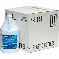 Global Industrial Ultra High Speed Floor Finish, 1 Gallon Bottle, 4/Case 12 Global Industrial Ultra High Speed Floor Finish, 1 Gallon Bottle, 4/Case -Cleaning Chemicals & Lubricants Shop 640403 02