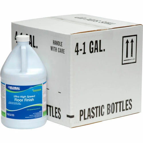 Global Industrial Ultra High Speed Floor Finish, 1 Gallon Bottle, 4/Case 5 Global Industrial Ultra High Speed Floor Finish, 1 Gallon Bottle, 4/Case - Image 3