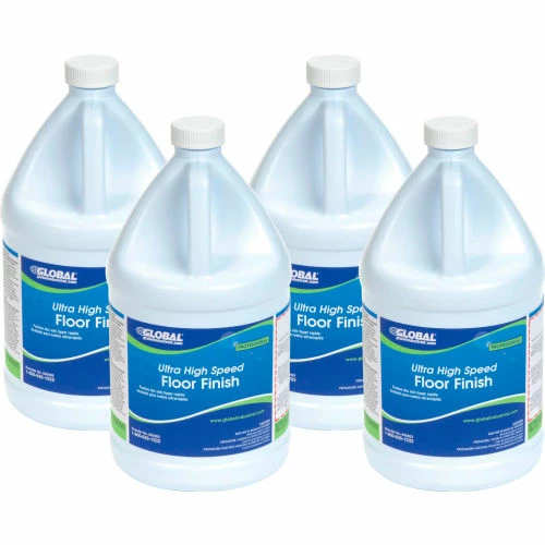 Global Industrial Ultra High Speed Floor Finish, 1 Gallon Bottle, 4/Case 6 Global Industrial Ultra High Speed Floor Finish, 1 Gallon Bottle, 4/Case - Image 4