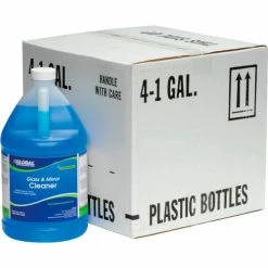 Global Industrial™ Glass & Mirror Cleaner, 1 Gallon Bottle, 4/Case -Cleaning Chemicals & Lubricants Shop 640414 02