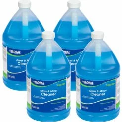 Global Industrial™ Glass & Mirror Cleaner, 1 Gallon Bottle, 4/Case -Cleaning Chemicals & Lubricants Shop 640414 03