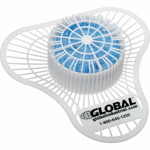 Global Industrial Non-Para Extra Strength Urinal Screen - Evergreen 12 Screens/Case 3 Global Industrial Non-Para Extra Strength Urinal Screen - Evergreen 12 Screens/Case