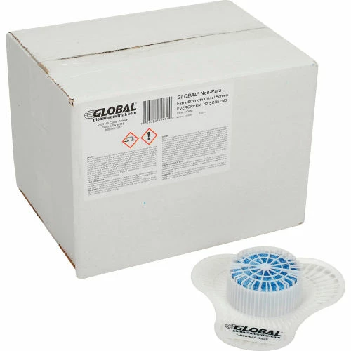 Global Industrial Non-Para Extra Strength Urinal Screen - Evergreen 12 Screens/Case 8 Global Industrial Non-Para Extra Strength Urinal Screen - Evergreen 12 Screens/Case - Image 6