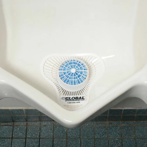 Global Industrial Non-Para Extra Strength Urinal Screen - Cherry 12 Screens/Case 4 Global Industrial Non-Para Extra Strength Urinal Screen - Cherry 12 Screens/Case - Image 2