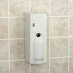 Global Industrial Automatic Air Freshener Dispenser - White -Cleaning Chemicals & Lubricants Shop 641080 02