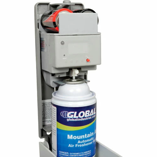 Global Industrial Automatic Air Freshener Refills w/ Free Dispenser - 12 Refills, Fresh Linen 6 Global Industrial Automatic Air Freshener Refills w/ Free Dispenser - 12 Refills, Fresh Linen - Image 4