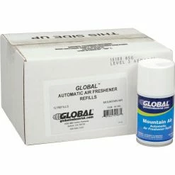 Global Industrial Automatic Air Freshener Refills w/ Free Dispenser - 12 Refills, Mountain Air 58 Global Industrial Automatic Air Freshener Refills w/ Free Dispenser - 12 Refills, Mountain Air -Cleaning Chemicals & Lubricants Shop 641082 04 1