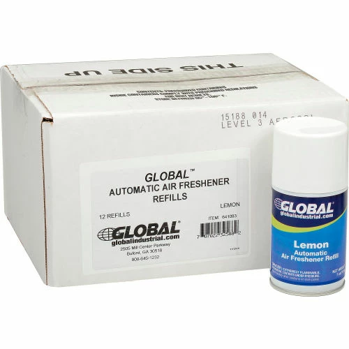 Global Industrial Automatic Air Freshener Refills, Lemon 7 oz. Can - 12 Refills/Case 7 Global Industrial Automatic Air Freshener Refills, Lemon 7 oz. Can - 12 Refills/Case - Image 5