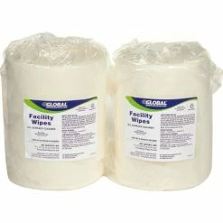 Global Industrial Facility Wipes, 800 Wipes/Refill Roll, 2 Refills/Case -Cleaning Chemicals & Lubricants Shop 641193 04