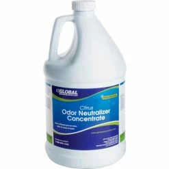 Global Industrial™ Odor Neutralizer Concentrate, Citrus - Case Of Four 1 Gallon Bottles