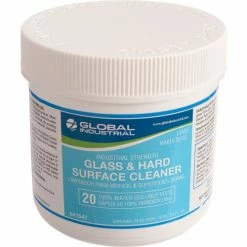 Global Industrial™ Glass & Hard Surface Cleaner, 20 Pods/Jar, 12 Jars/Case