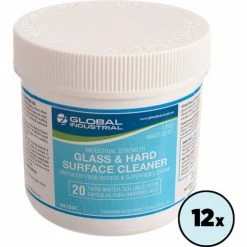 Global Industrial™ Glass & Hard Surface Cleaner, 20 Pods/Jar, 12 Jars/Case -Cleaning Chemicals & Lubricants Shop 641547 02