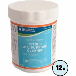 Global Industrial™ All-Purpose Cleaner, Citrus, 20 Pods/Jar, 12 Jars/Case -Cleaning Chemicals & Lubricants Shop 641549 02