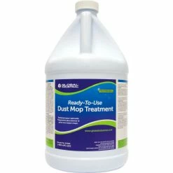 Global Industrial Dust Mop Treatment, RTU, 1 Gallon Bottle, 4/Case