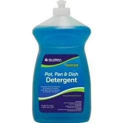 Global Industrial™ Pot, Pan & Dish Detergent, 28 oz. Bottle, 6/Case