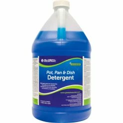 Global Industrial™ Pot, Pan & Dish Detergent, 1 Gallon Bottle, 4/Case