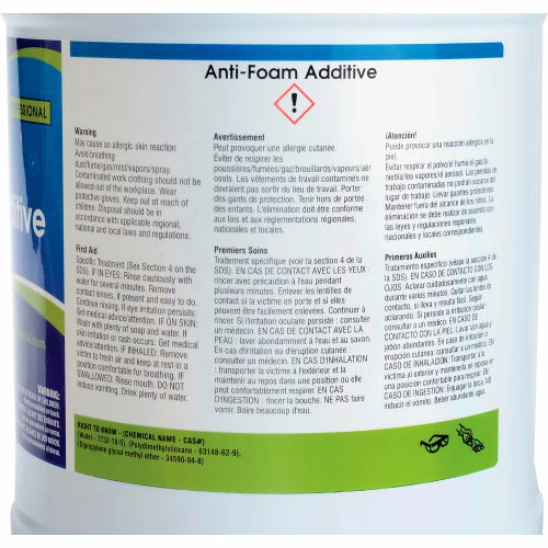 Global Industrial Anti-Foam Additive, 1 Gallon Bottle, 4/Case 5 Global Industrial Anti-Foam Additive, 1 Gallon Bottle, 4/Case - Image 3
