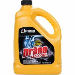 Drano® Max Gel Clog Remover, Gallon Bottle, 4 Bottles - 696642