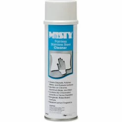 Misty Stainless Steel Cleaner, 18 oz. Aerosol Can, 12 Cans - 1001557