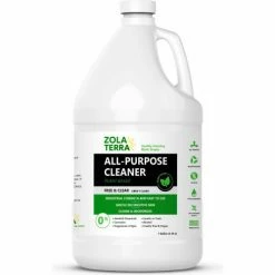 ZolaTerra® General Purpose Cleaner, Gallon Bottle, 4 Bottles