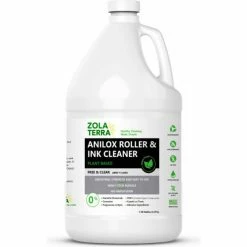 ZolaTerra® Anilox Roller & Ink Cleaner, Gallon Bottle, 4 Bottles