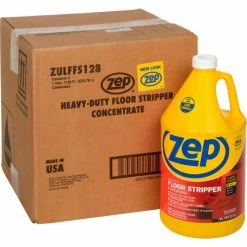 Zep® Heavy-Duty Floor Stripper Concentrate, Gallon Bottle, 4 Bottles - ZULFFS128 -Cleaning Chemicals & Lubricants Shop B2229956 02