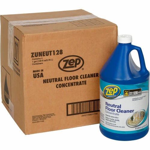 Zep® Neutral Floor Cleaner Concentrate, Gallon Bottle, 4 Bottles - ZUNEUT128 5 Zep® Neutral Floor Cleaner Concentrate, Gallon Bottle, 4 Bottles - ZUNEUT128 - Image 3