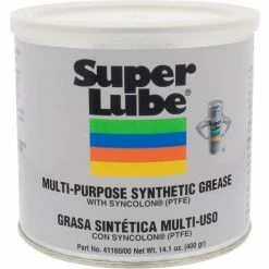 SuperLube Super Lube 14.1 oz Multi-Purpose Synthetic Grease, NLGI 00 with Syncolon, PTFE, Canister - Pkg Qty 12