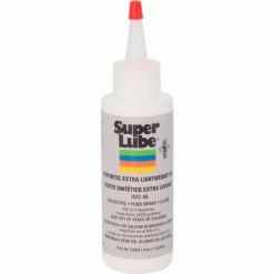 SuperLube Super Lube Synthetic Extra Lightweight Oil, 4 oz Bottle, ISO 46, Clear - Pkg Qty 6
