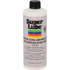 SuperLube Super Lube Synthetic Extra Lightweight Oil, 1 Pt Bottle, ISO 46, Clear - Pkg Qty 12