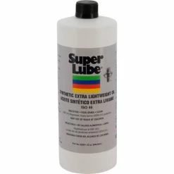 SuperLube Super Lube Synthetic Extra Lightweight Oil, 1 qt Bottle, ISO 46, Clear - Pkg Qty 12