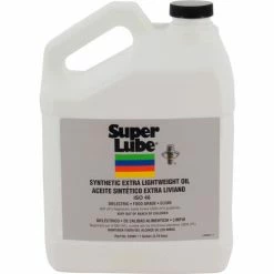 SuperLube Super Lube Synthetic Extra Lightweight Oil, 1 gal Bottle, ISO 46, Clear - Pkg Qty 4