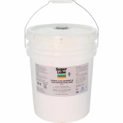 SuperLube Super Lube Synthetic Extra Lightweight Oil, ISO 46, 5 gal Pail, Clear