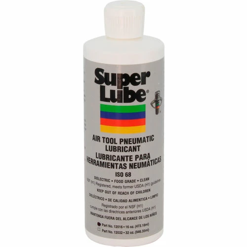 SuperLube Super Lube Air Tool Lubricant, 1 Pint Bottle - 12016 - Pkg Qty 12 3 SuperLube Super Lube Air Tool Lubricant, 1 Pint Bottle - 12016 - Pkg Qty 12