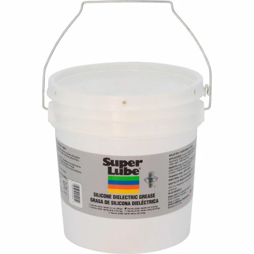 SuperLube Super Lube Silicone High-Dielectric & Vacuum Grease, 5 Lb. Pail - 91005 - Pkg Qty 4 3 SuperLube Super Lube Silicone High-Dielectric & Vacuum Grease, 5 Lb. Pail - 91005 - Pkg Qty 4