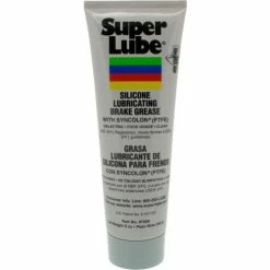 SuperLube Super Lube Silicone Lubricating Brake Grease W/ PTFE, 8 oz. Tube - 97008 - Pkg Qty 12