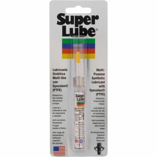 SuperLube Super Lube® Oil With PTFE High Viscosity, 7 ml. Precision Oiler - 51010 - Pkg Qty 12 3 SuperLube Super Lube® Oil With PTFE High Viscosity, 7 ml. Precision Oiler - 51010 - Pkg Qty 12