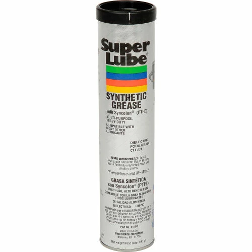 SuperLube Super Lube Synthetic Grease, 14.1 oz. Cartridge - 41150 - Pkg Qty 12 4 SuperLube Super Lube Synthetic Grease, 14.1 oz. Cartridge - 41150 - Pkg Qty 12 - Image 2
