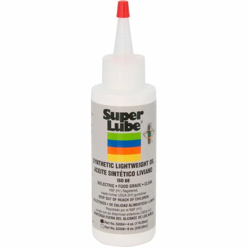 SuperLube Super Lube® Oil W/O PTFE Low Viscosity, Lt. Wgt., 4 oz. Bottle - 52004 - Pkg Qty 6 3 SuperLube Super Lube® Oil W/O PTFE Low Viscosity, Lt. Wgt., 4 oz. Bottle - 52004 - Pkg Qty 6