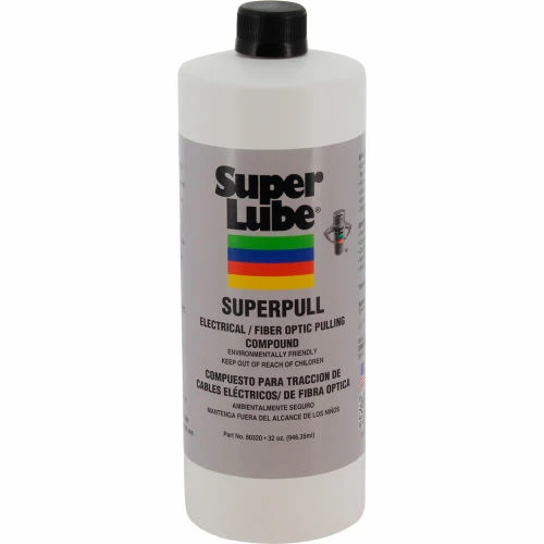 SuperLube Super Lube Superpull Electrical Fiber Optic Pulling Compound, 1 Quart Bottle - 80320 - Pkg Qty 12 3 SuperLube Super Lube Superpull Electrical Fiber Optic Pulling Compound, 1 Quart Bottle - 80320 - Pkg Qty 12