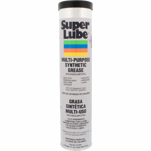 SuperLube Super Lube Synthetic Grease NLGI 1, 14.1 oz. Tube - 41150/1 - Pkg Qty 12 3 SuperLube Super Lube Synthetic Grease NLGI 1, 14.1 oz. Tube - 41150/1 - Pkg Qty 12