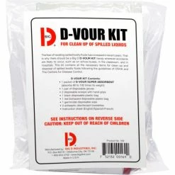 Big D Industries Big D D'Vour Bodily Fluid Clean-Up Kit - 169 - Pkg Qty 6 -Cleaning Chemicals & Lubricants Shop BII 169