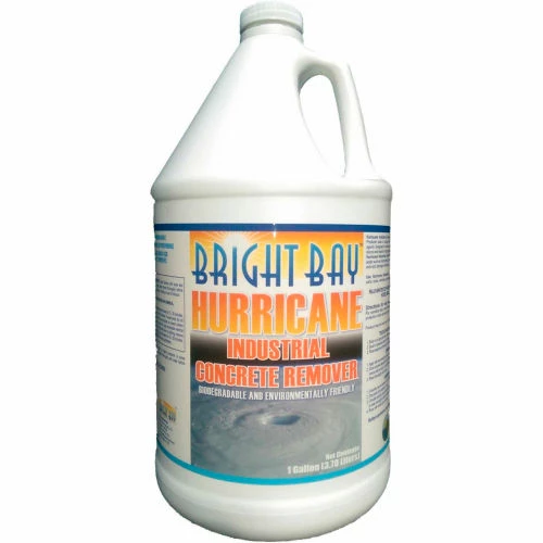 Hurricane Industrial Concrete Remover, Gallon Bottle 4/Case - H1128CS 3 Hurricane Industrial Concrete Remover, Gallon Bottle 4/Case - H1128CS