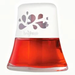 Bright Air Scented Oil Air Freshener, Macintosh Apple and Cinnamon, Red, 2.5 oz., 6/Case -Cleaning Chemicals & Lubricants Shop BRI900022CT 04