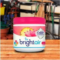Bright Air Super Odor Eliminator, Island Nectar and Pineapple, Pink, 14 oz., 6/Case -Cleaning Chemicals & Lubricants Shop BRI900114CT 04