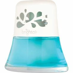 Bright Air Scented Oil Air Freshener, Calm Waters and Spa, Blue, 2.5 oz., 6/Case -Cleaning Chemicals & Lubricants Shop BRI900115CT 04