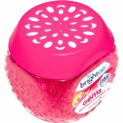 Bright Air Scent Gems Odor Eliminator, Island Nectar and Pineapple, Pink, 10 oz., 6/Case -Cleaning Chemicals & Lubricants Shop BRI900229CT 03