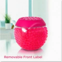 Bright Air Scent Gems Odor Eliminator, Island Nectar and Pineapple, Pink, 10 oz., 6/Case -Cleaning Chemicals & Lubricants Shop BRI900229CT 04